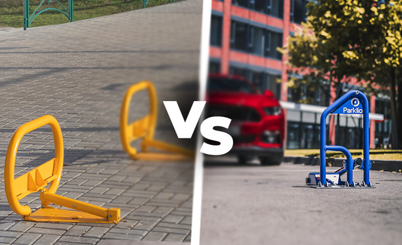 Manual vs. Automatic parking barriers