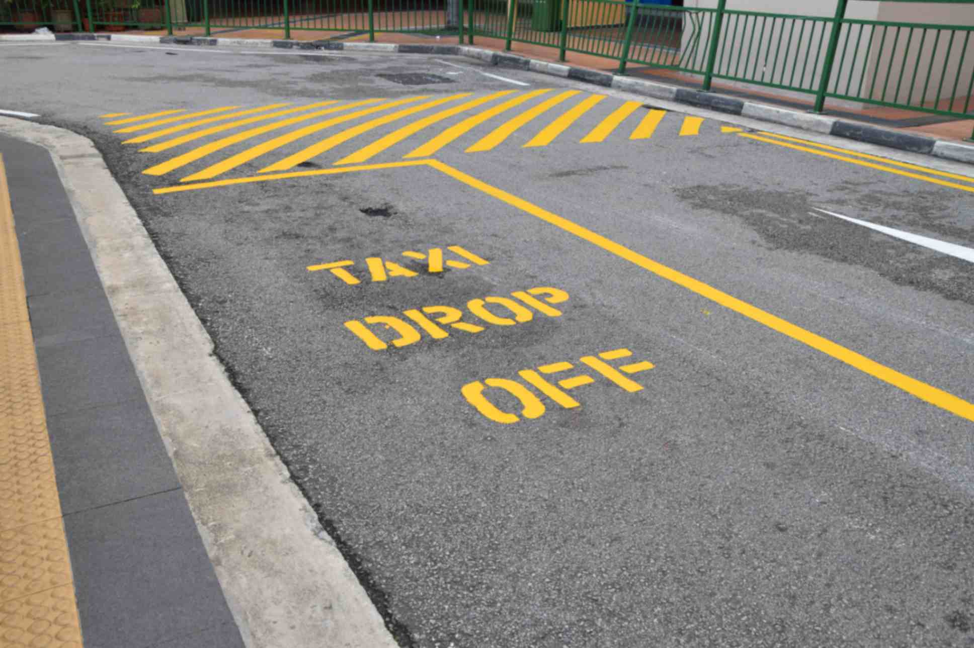 Taxi Pick-Up and Drop-Off Spot